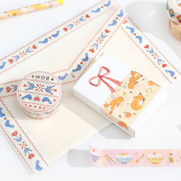 BGM | Foil Vintage Embroidery Washi Tape