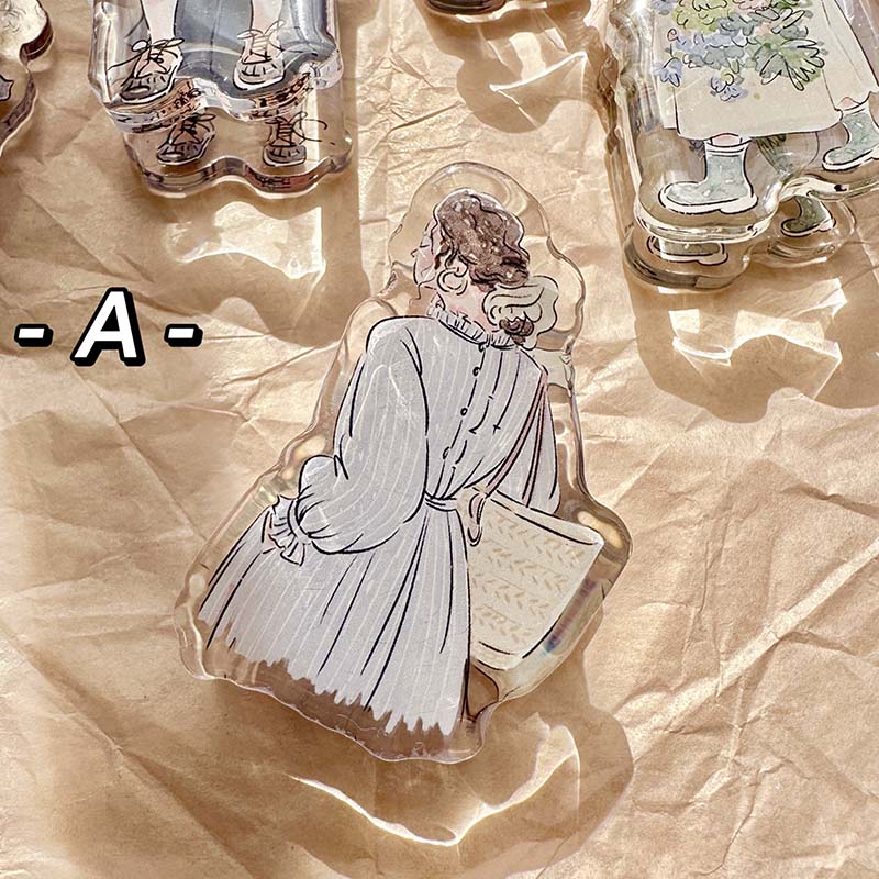 Xiyue | Girl acrylic clip