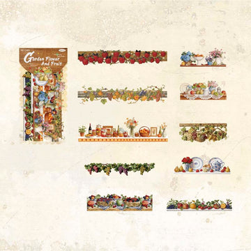 Mo Card | Pegatinas Warm Home Party Garden Flower And Fruit