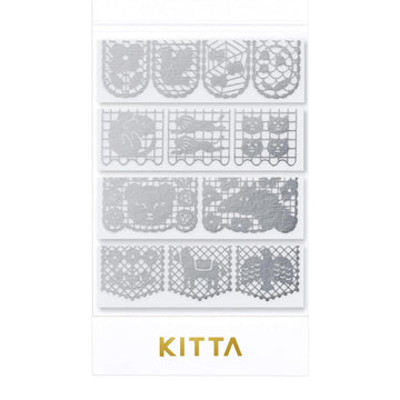 King Jim | Washi Tape Precortado KITTA Basic Lace