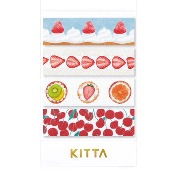 King Jim | Washi Tape Precortado KITTA Basic Sweets