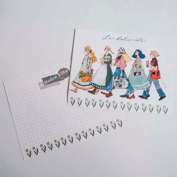 La Dolce Vita | Postal We Move Forward Happily