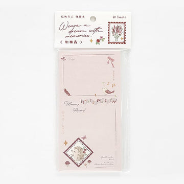Card Lover | Bloc de Notas Weave A Dream With Memories Hedgehog Forest