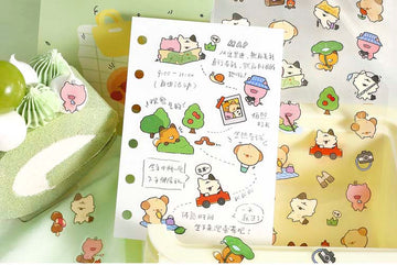 Card Lover | Pegatinas Welcome To The Cute Club Green Nature