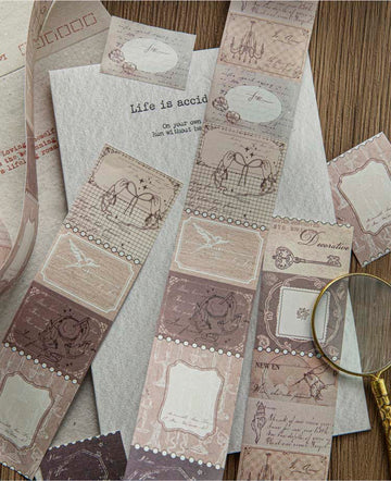 Mo Card | Pegatinas en Rollo Whisper Of Light Floating Past