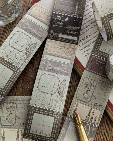 Mo Card | Pegatinas en Rollo Whisper Of Light Moss Poems