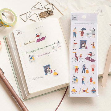 MU LifeStyle | Pegatinas Whispered Corners 06 Ordinary People