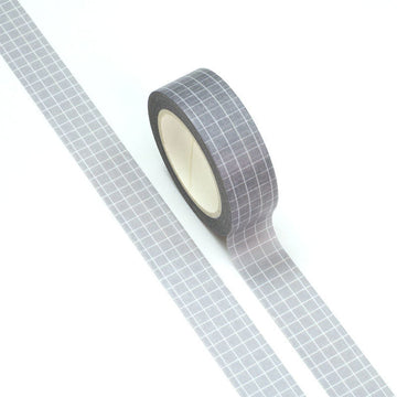 MZW | Gray Grid Washi Tape
