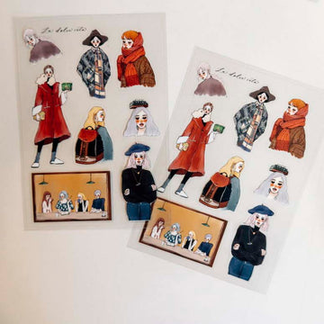 La Dolce Vita | Pegatinas Winter Come (2pc)