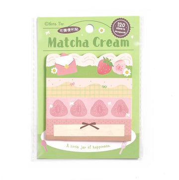 Note For | Notas Adhesivas Wish Bakery Matcha Cream