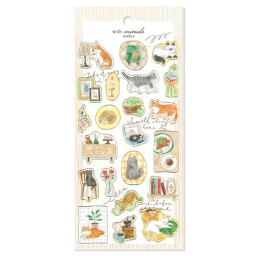 Mind Wave | Pegatinas With Animals Cat