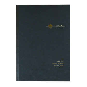 Nakabayashi | Cuaderno Yu-Sari B5 Black (Rayas)