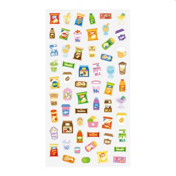 Card Lover | Pegatinas Yummy Market Snack Shop