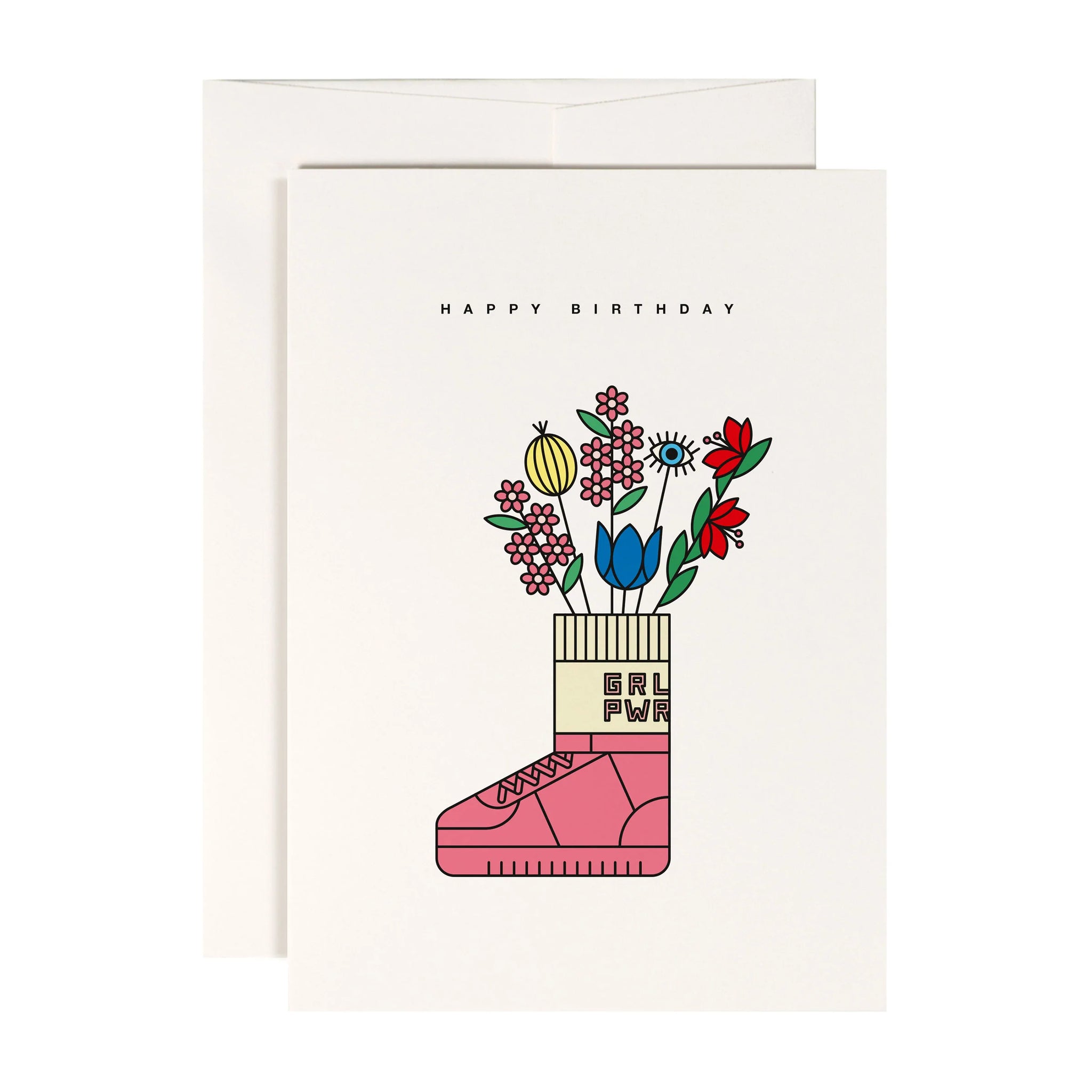 Redfries | Tarjeta de Felicitación Sneaker Vase