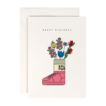 Redfries | Greeting Card Sneaker Vase