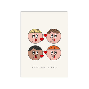 Redfries | Crew Love Postcard