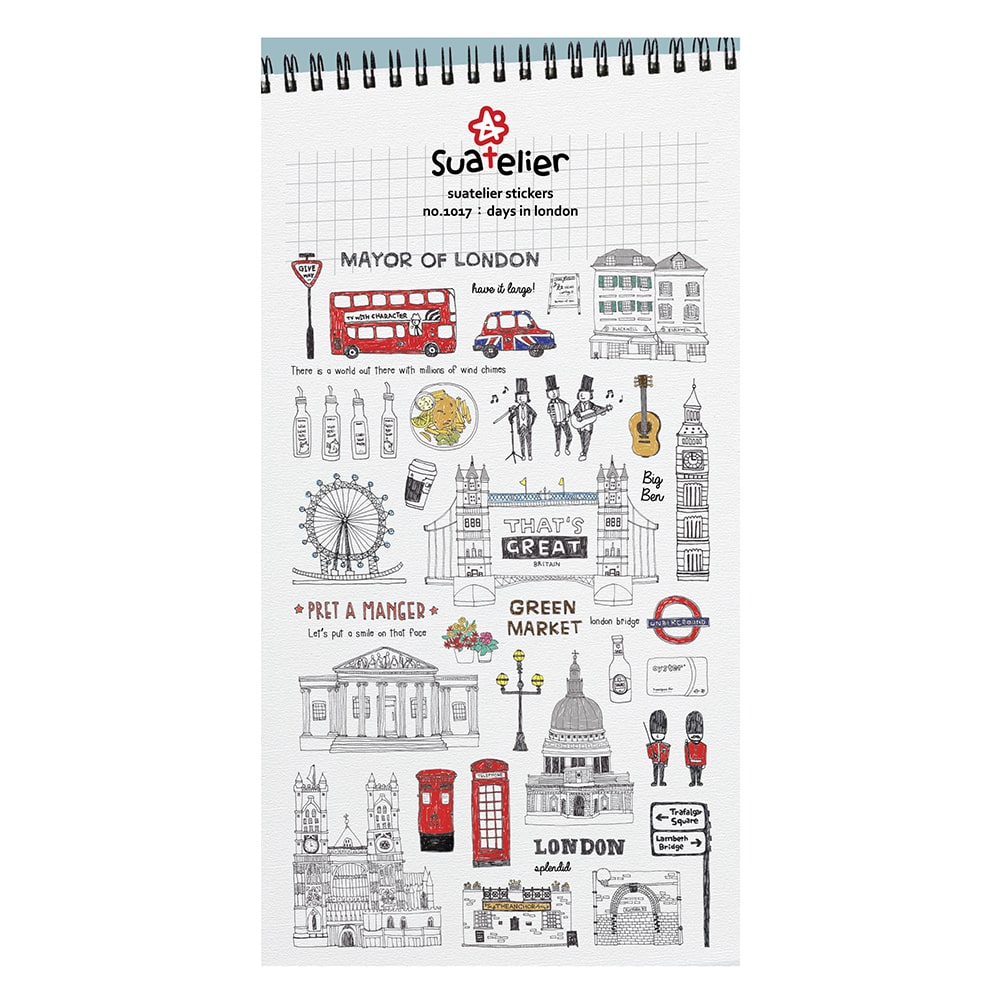Suatelier | Pegatinas Days in London