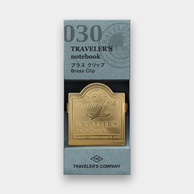 Traveler's Company | Brass Airplane Clip