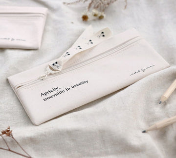 iconic | Cottony Ivory pencil case