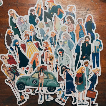 The Dolce Life | Bon Voyage Sticker Set (30pc)