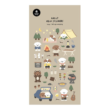 suatelier | Let's Go Camping Stickers