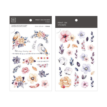 MU LifeStyle | Transfer Stickers 040 Always Blooming