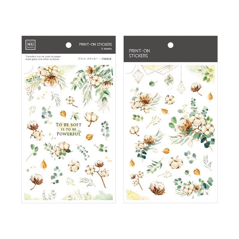 MU LifeStyle | Transfer Stickers 144 Warm Cotton