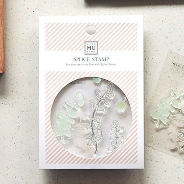 MU LifeStyle | Silhouette of Green Silicone Stamps