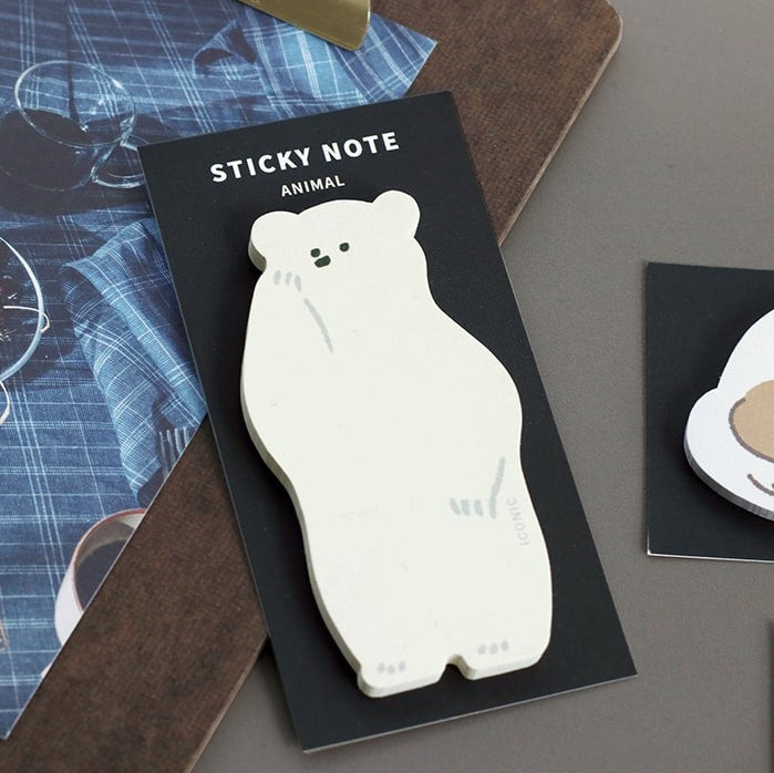 Iconic | Notas Adhesivas Animal Polar Bear
