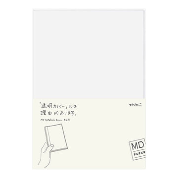 Midori | Clear Plastic Sleeve for MD Midori A5 Notebooks