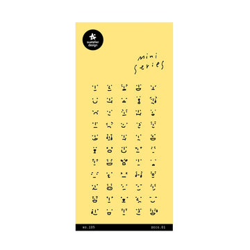 Softie | Mini Series Deco Faces Stickers