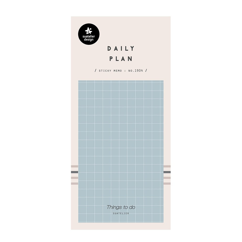 Suatelier | Notas Adhesivas Daily Plan 04