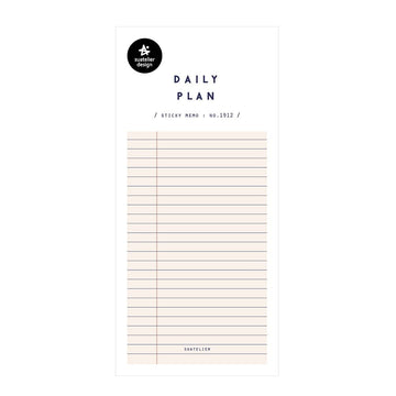 Softie | Daily Plan Sticky Notes 09