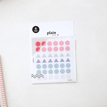 Softie | Plain Stickers 02