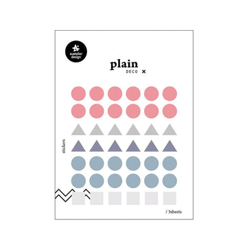 Softie | Plain Stickers 02