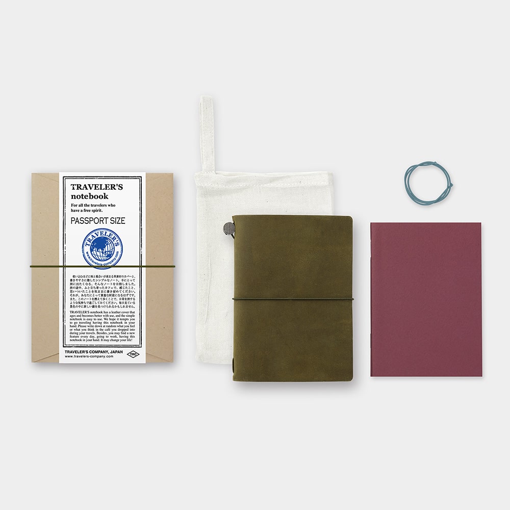 Traveler's Company | Cuaderno Traveler's Notebook Passport Olive