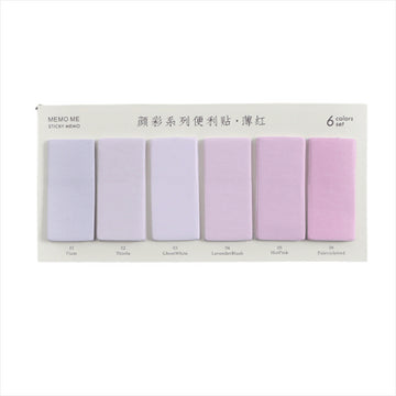 infeel.me | Sticky Notes Color Gradiation Pink