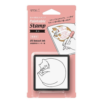 Midori | Cat Inking Stamp