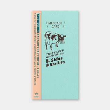 Traveler's Company | Refill B-Side & Rarities Regular Message Card