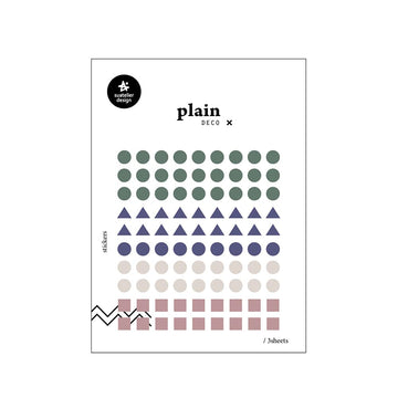 suatelier | Plain 21 Stickers