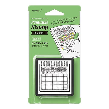 Midori | Calendar Inking Stamp