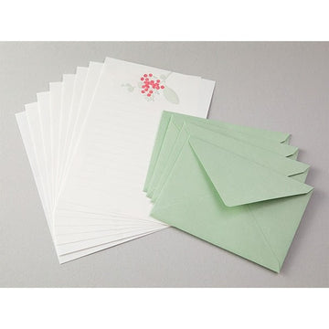 Midori | Letterpress Bouquet Card Set