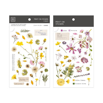 MU LifeStyle | Pegatinas Transferibles 103 Flower Pick