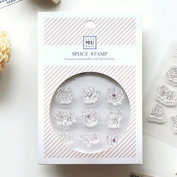 MU LifeStyle | Small Flowers Silicone Stamps