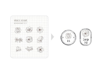 MU LifeStyle | Sellos de Silicona Small Flowers