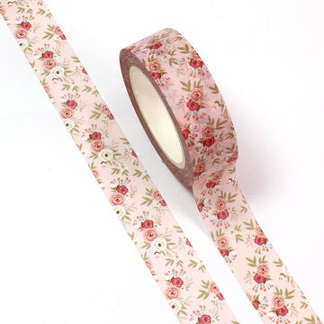 MZW | Pink Flowers Washi Tape