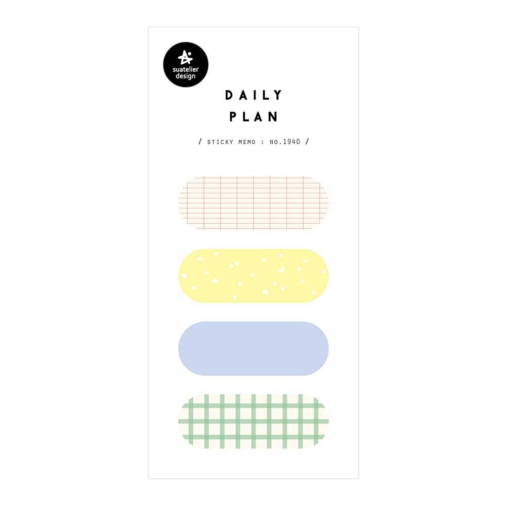 suatelier | Sticky Notes Daily Plan 30