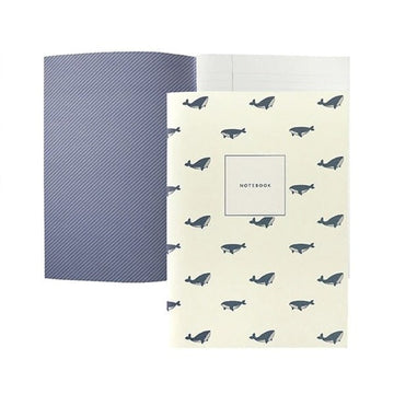 The Common | Printed Notebook A5 Whale