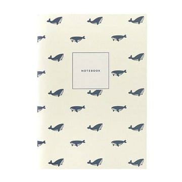 The Common | Printed Notebook A5 Whale