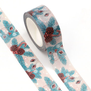 MZW | Pine & Candy Wide Washi Tape